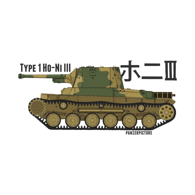 Type 1 Ho-Ni III by Panzerpicture