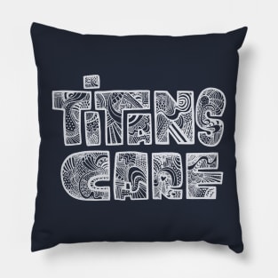 Titans Care illustrated Pillow