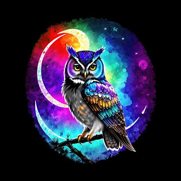 Mystical Moonlight Owl by Alpenglow Workshop