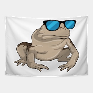 Frog Sunglasses Tapestry