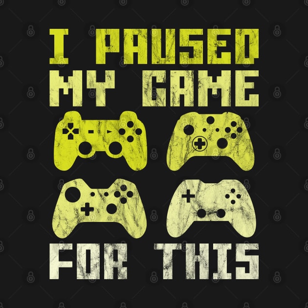 I Paused My Game For This by DigitalNerd