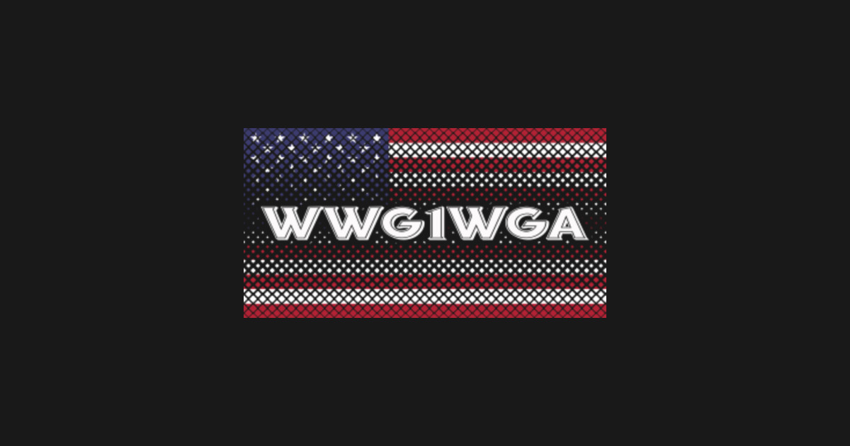 Qanon T-shirt WWG1WGA American Flag - Qanon Wwg1wga ...