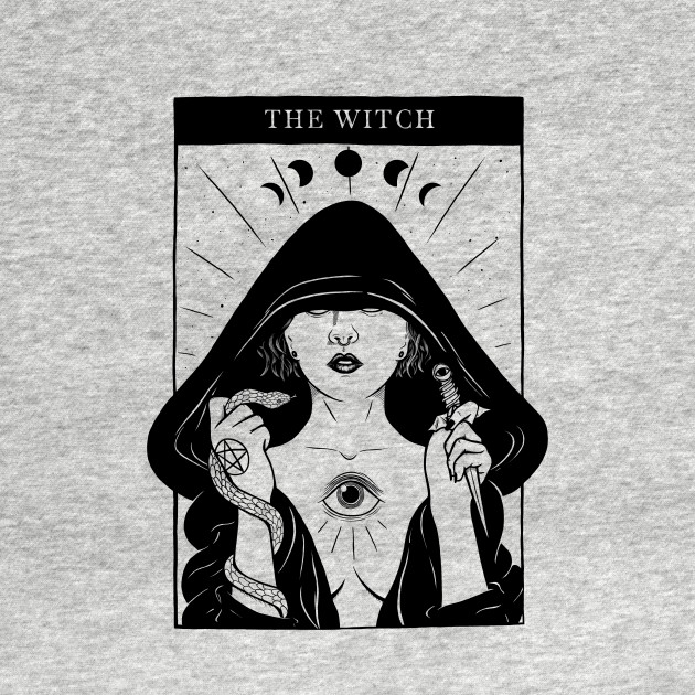 Discover The Witch - Tarot Card - Witchcraft - T-Shirt