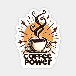Coffee Power Magnet