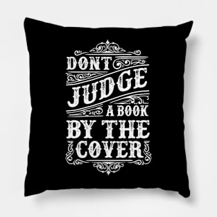 Don’t Judge a Book by Its Cover Pillow