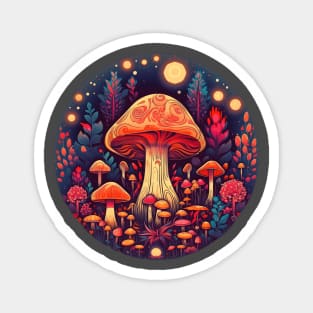 Magic Mushrooms Magnet