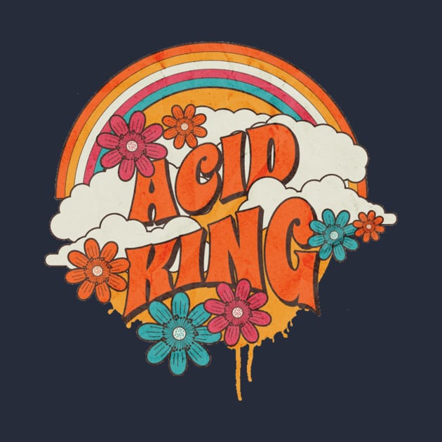 Retro Rainbow - Acid King by sansxart