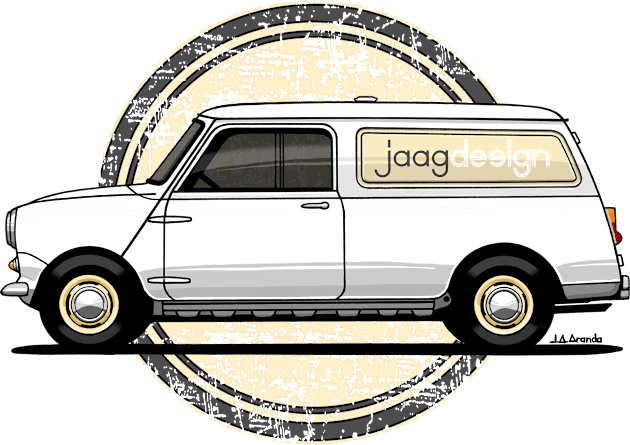 The cooles van with customizable wording Kids T-Shirt by jaagdesign