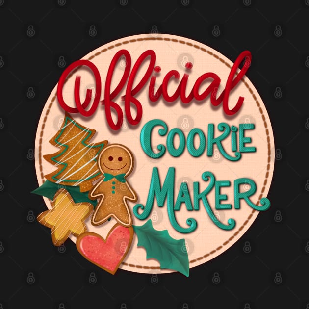 Official cookie maker Cristmas design by PrintAmor