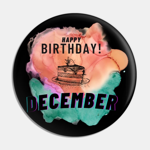 Birthday December #12 Pin by Butterfly Dira