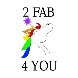 Fabulous Rainbow Unicorn T-Shirt