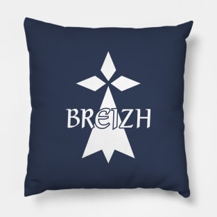 Hermine blanche Breizh Pillow