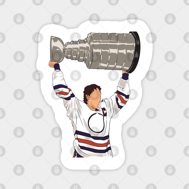 Wayne Gretzky Magnet by SickSticksCo