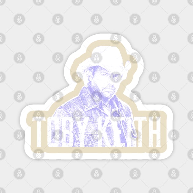 Toby Keith Magnet by Money Making Apparel