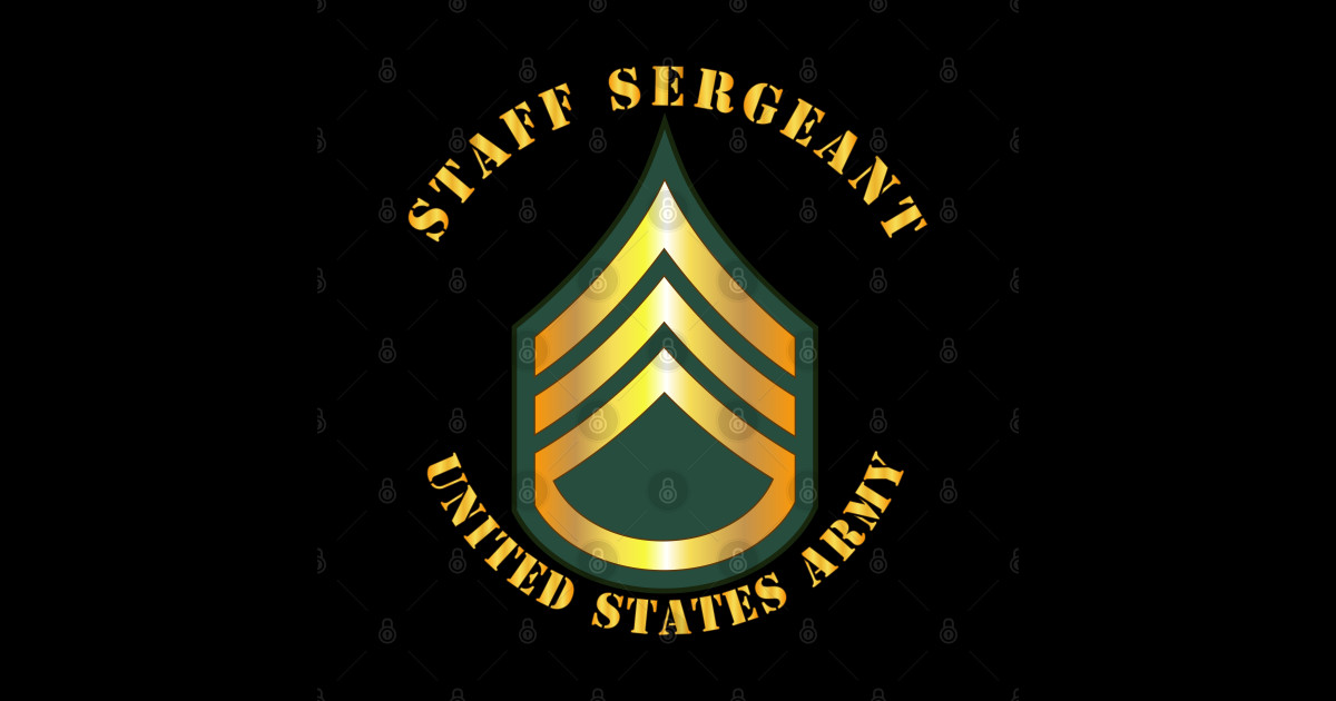 POCKET Army Staff Sergeant SSG Pocket Army Staff Sergeant Ssg