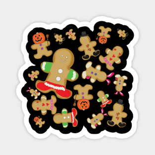 Sam the Gingerbread Cookie -Holidays Magnet