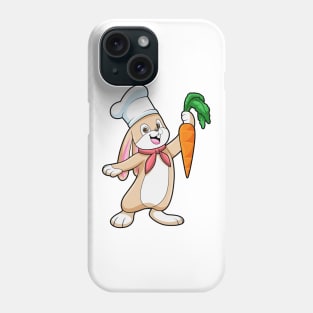 Rabbit as Cook with Carrot Phone Case
