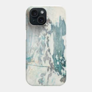 Icebound by John Henry Twachtman Phone Case