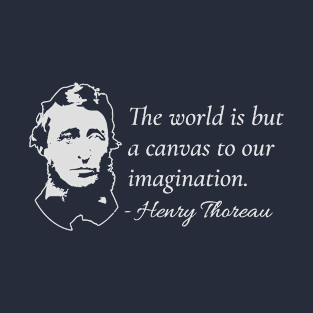 Henry David Thoreau Quote T-Shirt