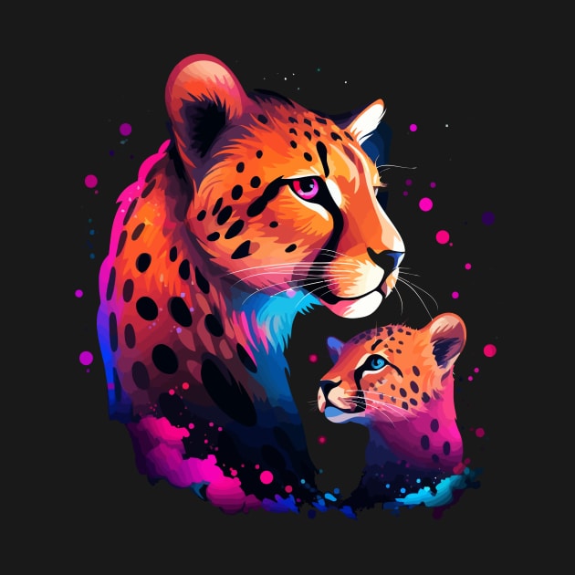 Cheetah Mothers Day by JH Mart