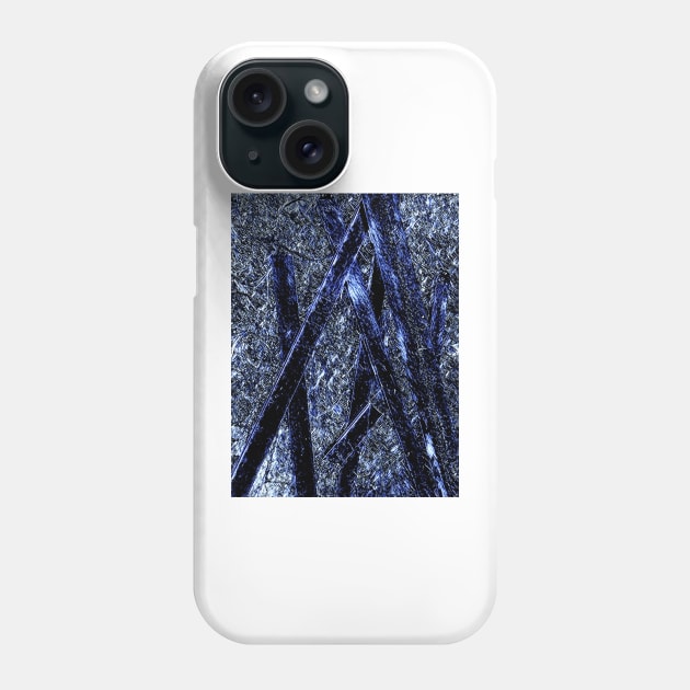 Blue Poles Phone Case by Tovers