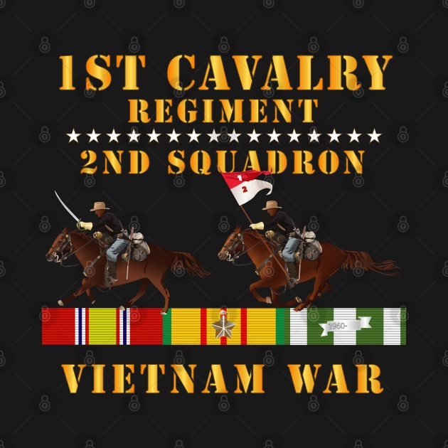 2nd Squadron, 1st Cavalry Regiment - Vietnam War wt 2 Cav Riders and VN SVC X300 by twix123844