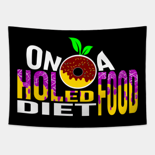 On A Holed Food Diet Tapestry