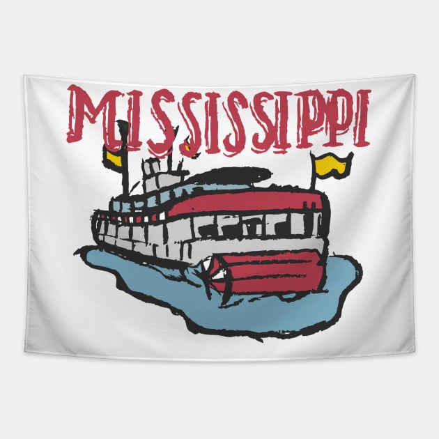 MISSISSIPPI Tapestry by Very Simple Graph