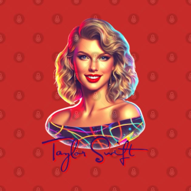 Taylor Swift 80's by Tiger Mountain Design Co.