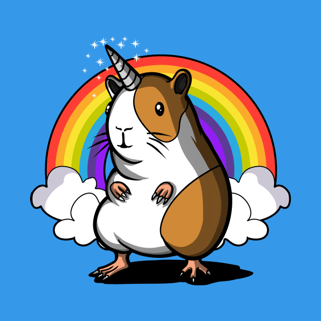 Guinea Pig Unicorn by underheaven