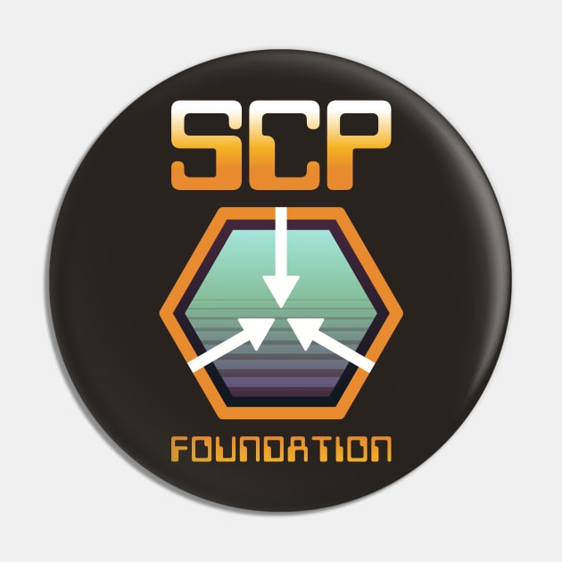 SCP Foundation - 70's retro 01 Pin by HtCRU