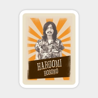 Vintage Aesthetic Haruomi Hosono Magnet