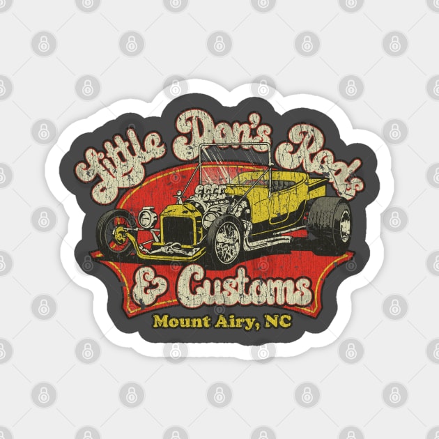 Little Don's Rods & Customs 1980 Magnet by JCD666