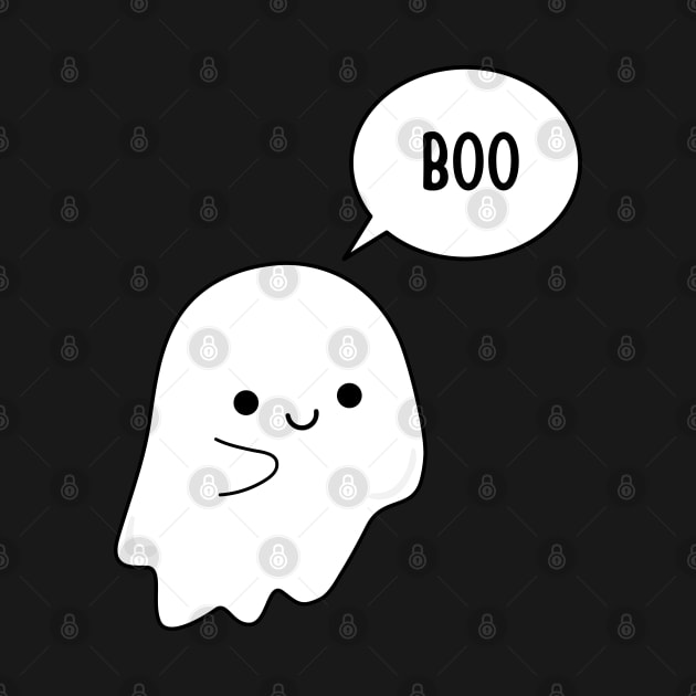 Cute Little Ghost Boo by Outfit Clothing