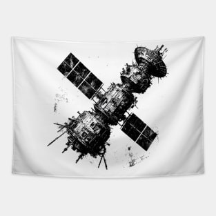 Space Satellite Tapestry