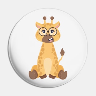 Cute Giraffe Gifts for Giraffe Lovers Pin