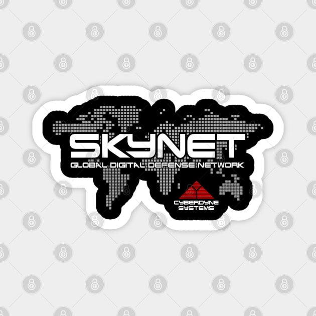 Cyberdyne Systems Skynet Global Digital Defense Network (Terminator) Magnet by CultureClashClothing