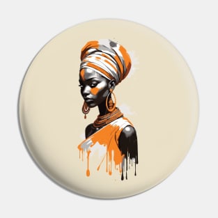 African splash Pin