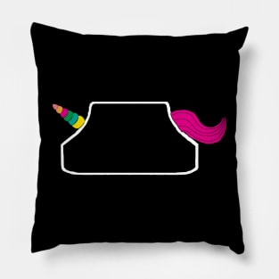 Unicorn in Sweater Bag Gift Pillow