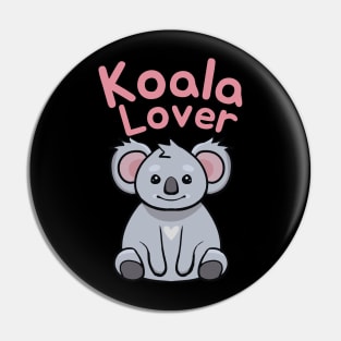 Kawaii Cute Koala Lover Gift Funny Koala Mom Birthday Gift Pin