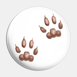 brown paws Pin