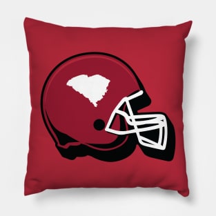 South Carolina Outline Football Helmet Pillow