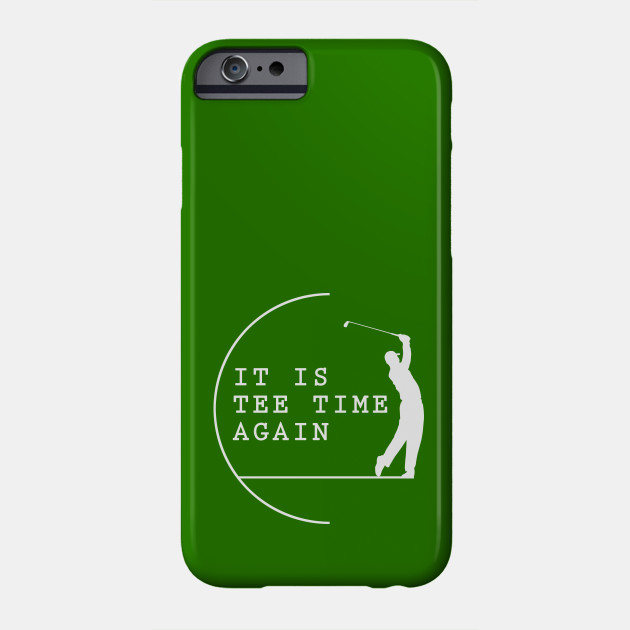 It is TEE TIME again - Gold design