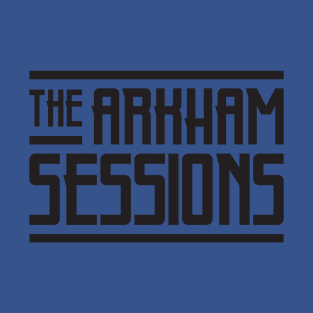 The Arkham Sessions Logo_Black T-Shirt