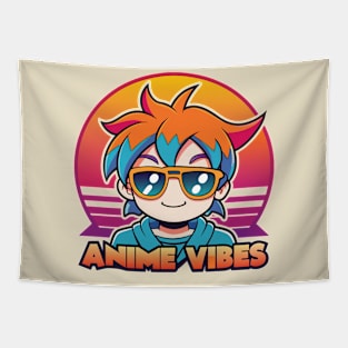 Anime Vibes Tapestry