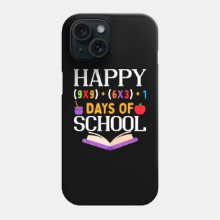 Happy 100 Days Of School Teacher Phone Case