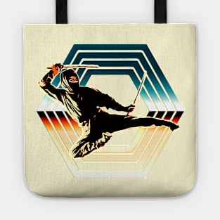 Hexagonal 80s Ninja Tote