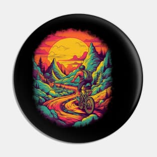 Mountain Biker Pin