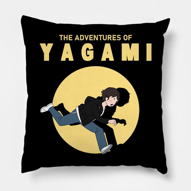 The Adventures of Yagami 2 Pillow by Soulcatcher