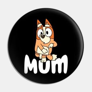 Bluey Mum Dance Pin